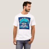 笑いを釣り上げよう Tシャツ (正面フル)