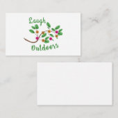 笑いアウトドア エンクロージャーカード (正面/裏面)