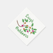 笑いアウトドア スタンダードカクテルナプキン (角)