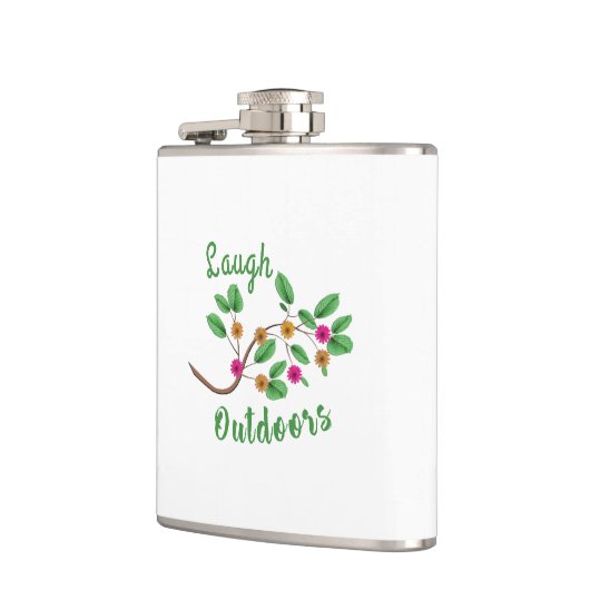 笑いアウトドア フラスク (左)