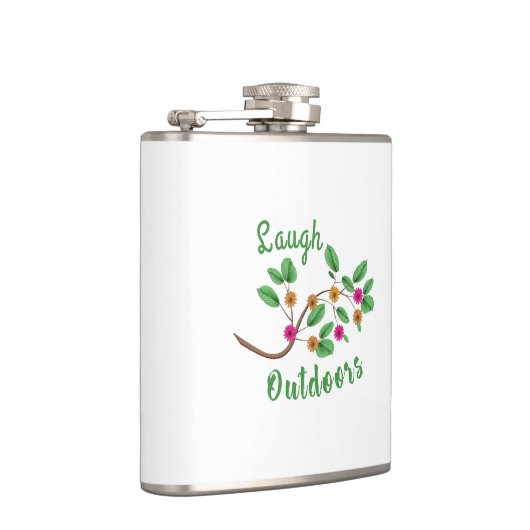 笑いアウトドア フラスク (右)