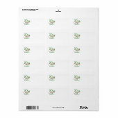 笑いアウトドア ラベル (フルシート)