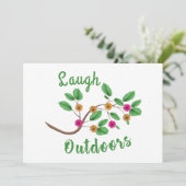 笑いアウトドア 招待状 (スタンド正面)