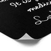 笑いグッドメディシン – _アートプリント_ ポスター (角)