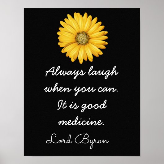 笑いグッドメディシン – _アートプリント_ ポスター (正面)