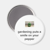 笑いコショウ マグネット (正面/裏面)