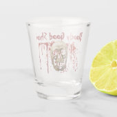 笑いスカル血グッドハローウィンパーティ ショットグラス (裏面)