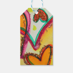 笑いハートカスタムカードギフトラベル ギフトタグ