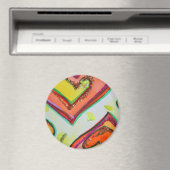 笑いハート磁石 マグネット (インサイチュ (食洗機))