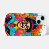 笑いピーウィーハーマンiPhone 15ケース» Case-Mate iPhoneケース (裏面 (横))