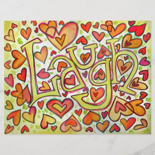 笑いミニプリント チラシ (正面)