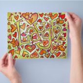 笑いミニプリント チラシ (手)