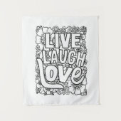 笑いライブ タペストリー (正面)