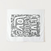 笑いライブ タペストリー (正面(横))