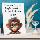 笑い事無し フォトプラーク (側面)