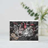 笑い仏 ポストカード (スタンド正面)