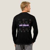笑い保た トライブレンドＴシャツ (背面全体)