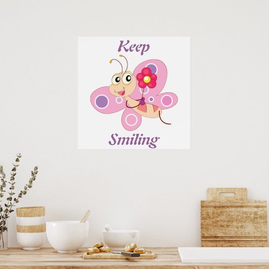 笑い保た ポスター (キッチン)