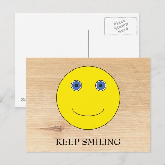 笑い保た ポストカード (正面/裏面)