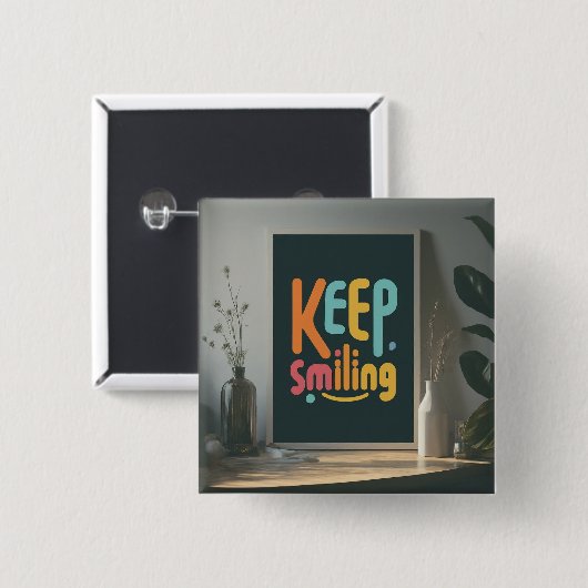 笑い保た 缶バッジ (正面&裏面)