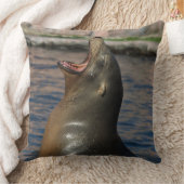 笑い印 クッション (ブランケット)