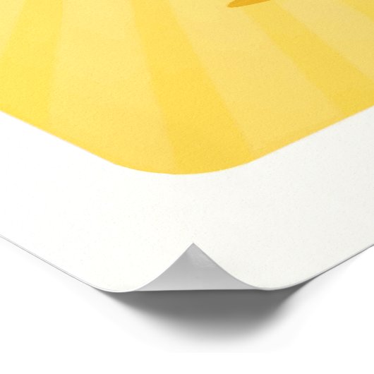 笑い台 ポスター (角)