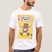 笑い台 Tシャツ (正面)
