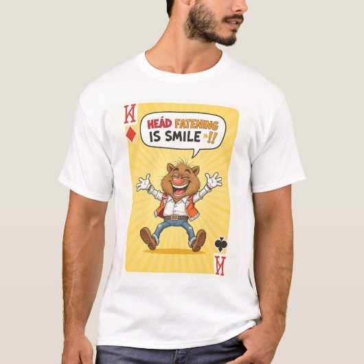 笑い台 Tシャツ (正面)