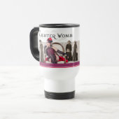 笑い声の子宮のタンブラー トラベルマグ (正面左)