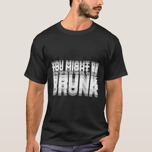 笑い声を上げるかもしれない飲 Tシャツ (正面)