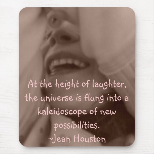 笑い声 マウスパッド (正面)