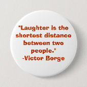 笑い声 缶バッジ (正面)