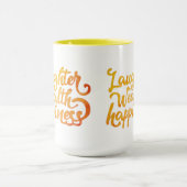 笑い富幸福マグカップ マグカップ (中央)