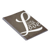 笑い愛は住んでいます ノートブック (右側)