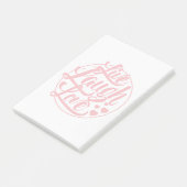 笑い愛は住んでいます ポストイット (アングル)