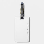 笑い愛は住んでいます ラゲッジタグ (裏面縦)