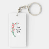 笑い愛キーホルダーは住んでいます キーホルダー (裏面)