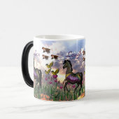 笑い愛マグは住んでいます モーフィングマグカップ (正面左)