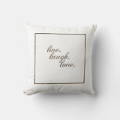 笑い愛枕は住んでいます クッション (正面)