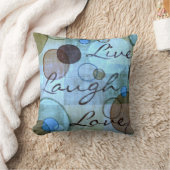 笑い愛汚い装飾用クッションは住んでいます クッション (ブランケット)