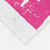 笑い愛2は住んでいます フリースブランケット (角)