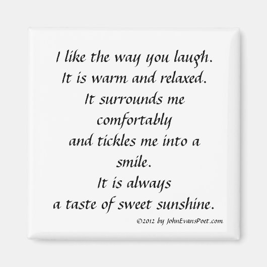 笑い方 マグネット (正面)