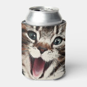 笑い猫 缶クーラー (缶正面)