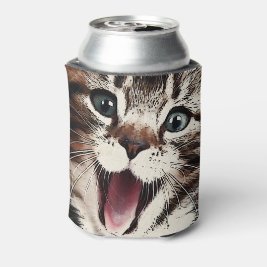 笑い猫 缶クーラー (缶裏面)