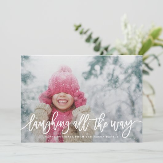 笑い続ける休日の写真 シーズンカード (スタンド正面)