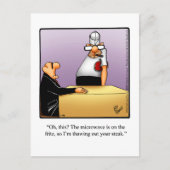 笑い葉書だけユーモアのある ポストカード (正面)