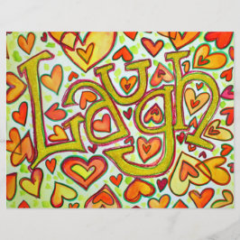 笑い言葉フライヤーとラルフWaldo Emersonの成功 チラシ