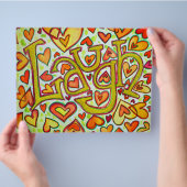 笑い言葉フライヤーとラルフWaldo Emersonの成功 チラシ (手)