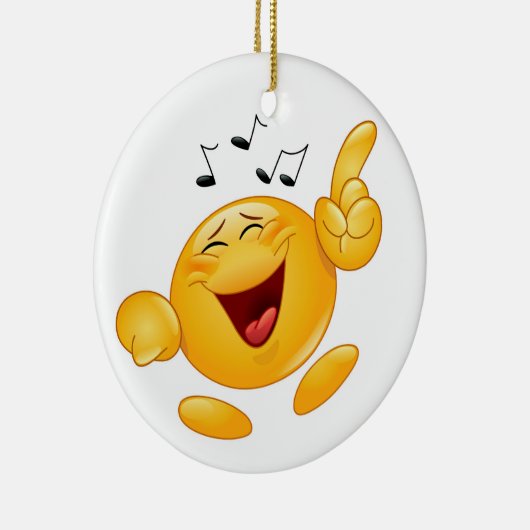 笑い踊りスマイル拳バンプ セラミックオーナメント (右)