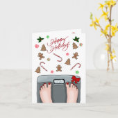 笑い転げるような休日 カード (黄色い花)